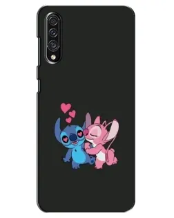 Чехол для Samsung Galaxy A30s (A307) с картинкой «Анжел целует Стича» Чехол для Samsung Galaxy A30s (A307) с картинкой «Анжел целует Стича»