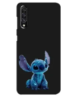 Чехол для Samsung Galaxy A30s (A307) с картинкой «Стич на черном» Чехол для Samsung Galaxy A30s (A307) с картинкой «Стич на черном»