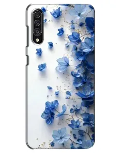 Чехол для Samsung Galaxy A30s (A307) с картинкой «Голубой цветочный каскад» Чехол для Samsung Galaxy A30s (A307) с картинкой «Голубой цветочный каскад»