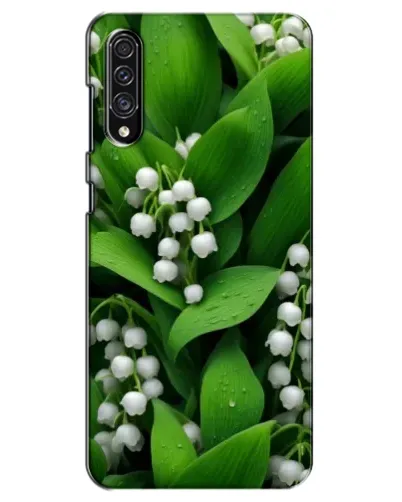 Чехол для Samsung Galaxy A30s (A307) с картинкой «Ландыши в зелени»