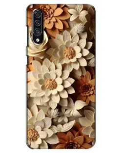 Чехол для Samsung Galaxy A30s (A307) с картинкой «Бежевый флористический декор» Чехол для Samsung Galaxy A30s (A307) с картинкой «Бежевый флористический декор»