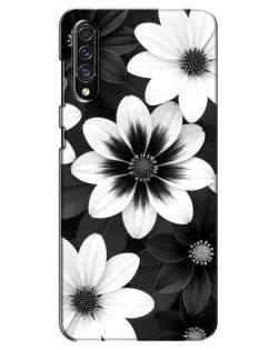 Чехол для Samsung Galaxy A30s (A307) с картинкой «Монохромные астры» Чехол для Samsung Galaxy A30s (A307) с картинкой «Монохромные астры»