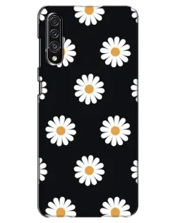 Чехол для Samsung Galaxy A30s (A307) с картинкой «Ромашки на черном» Чехол для Samsung Galaxy A30s (A307) с картинкой «Ромашки на черном»