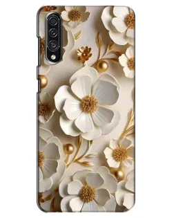 Чехол для Samsung Galaxy A30s (A307) с картинкой «Белие бумажние цвети» Чехол для Samsung Galaxy A30s (A307) с картинкой «Белие бумажние цвети»