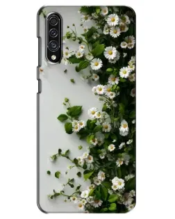 Чехол для Samsung Galaxy A30s (A307) с картинкой «Ветка мелких белых цветов» Чехол для Samsung Galaxy A30s (A307) с картинкой «Ветка мелких белых цветов»