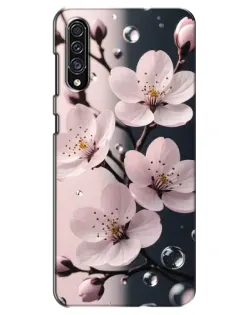 Чехол для Samsung Galaxy A30s (A307) с картинкой «Нежная сакура и капли» Чехол для Samsung Galaxy A30s (A307) с картинкой «Нежная сакура и капли»