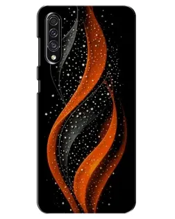 Чехол для Samsung Galaxy A30s (A307) с картинкой «Огненная звездная волна»