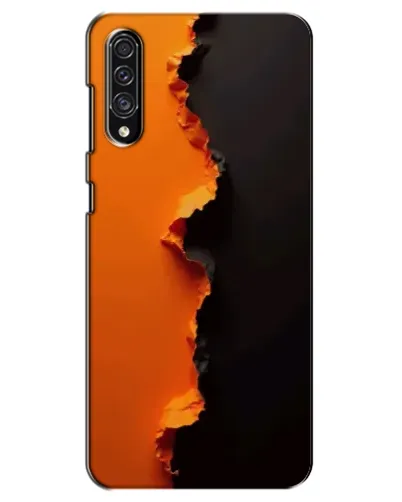 Чехол для Samsung Galaxy A30s (A307) с картинкой «Оранжевый разлом» Чехол для Samsung Galaxy A30s (A307) с картинкой «Оранжевый разлом»