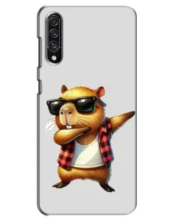 Чохол для Samsung Galaxy A30s (A307) з картинкою «Капібара репер даб»