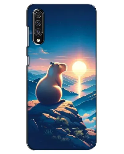 Чехол для Samsung Galaxy A30s (A307) с картинкой «Закат солнца с капибарой» Чехол для Samsung Galaxy A30s (A307) с картинкой «Закат солнца с капибарой»