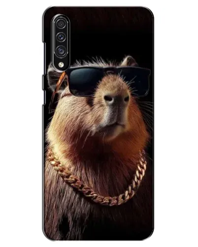 Чехол для Samsung Galaxy A30s (A307) с картинкой «Капибара золотая цепь» Чехол для Samsung Galaxy A30s (A307) с картинкой «Капибара золотая цепь»