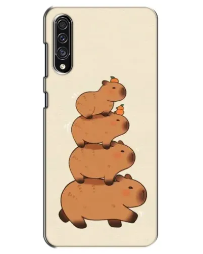 Чехол для Samsung Galaxy A30s (A307) с картинкой «Башня из капибар» Чехол для Samsung Galaxy A30s (A307) с картинкой «Башня из капибар»