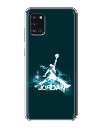 Чехол для Samsung Galaxy A31 (A315) с картинкой «Jordan Blue Fire» Чехол для Samsung Galaxy A31 (A315) с картинкой «Jordan Blue Fire»