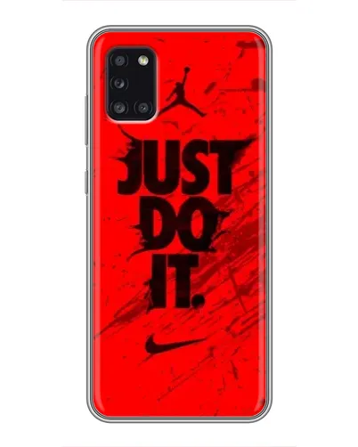 Чехол для Samsung Galaxy A31 (A315) с картинкой «Nike Just Do It» Чехол для Samsung Galaxy A31 (A315) с картинкой «Nike Just Do It»