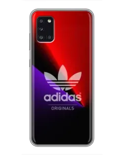 Чехол для Samsung Galaxy A31 (A315) с картинкой «Adidas Red Neon»