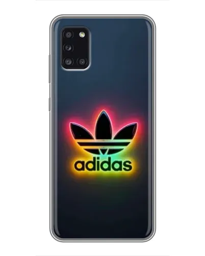 Чехол для Samsung Galaxy A31 (A315) с картинкой «Неоновый Adidas» Чехол для Samsung Galaxy A31 (A315) с картинкой «Неоновый Adidas»