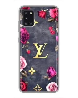 Чехол для Samsung Galaxy A31 (A315) с картинкой «Цветочный Louis Vuitton»