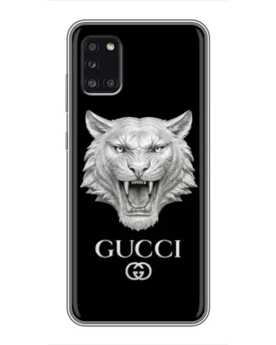 Чехол для Samsung Galaxy A31 (A315) с картинкой «Gucci — серебряный лев» Чехол для Samsung Galaxy A31 (A315) с картинкой «Gucci — серебряный лев»