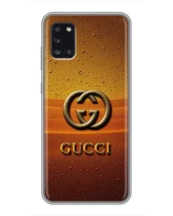 Чехол для Samsung Galaxy A31 (A315) с картинкой «Gucci — солнечный градиент»
