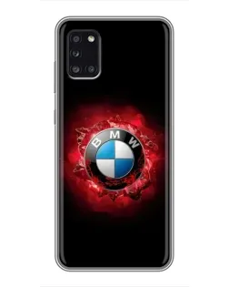 Чехол для Samsung Galaxy A31 (A315) с картинкой «Логотип BMW — вспышка» Чехол для Samsung Galaxy A31 (A315) с картинкой «Логотип BMW — вспышка»