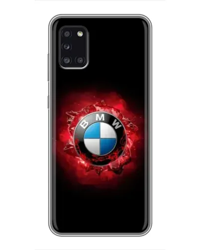 Чехол для Samsung Galaxy A31 (A315) с картинкой «Логотип BMW — вспышка»