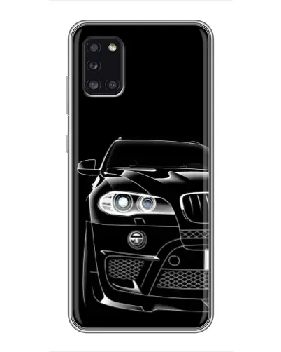 Чехол для Samsung Galaxy A31 (A315) с картинкой «Темный силуэт BMW»