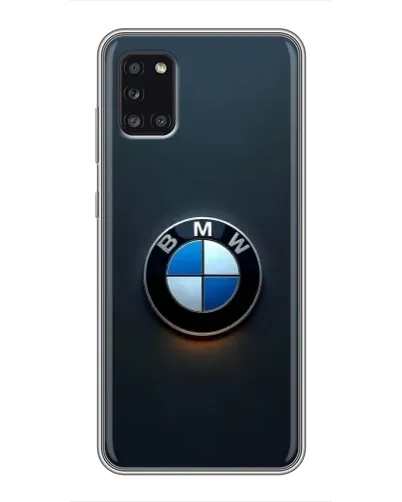 Чехол для Samsung Galaxy A31 (A315) с картинкой «Логотип BMW — минимализм»