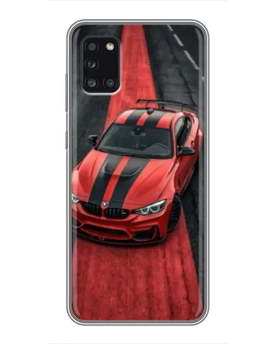 Чехол для Samsung Galaxy A31 (A315) с картинкой «BMW на красной дорожке»