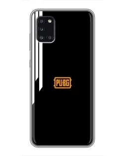Чехол для Samsung Galaxy A31 (A315) с картинкой «PUBG — вертикальные линии»