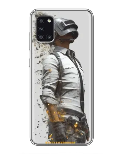 Чехол для Samsung Galaxy A31 (A315) с картинкой «PUBG — боец в пыли» Чехол для Samsung Galaxy A31 (A315) с картинкой «PUBG — боец в пыли»