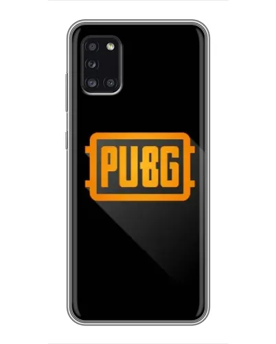 Чехол для Samsung Galaxy A31 (A315) с картинкой «PUBG — рамка лого» Чехол для Samsung Galaxy A31 (A315) с картинкой «PUBG — рамка лого»