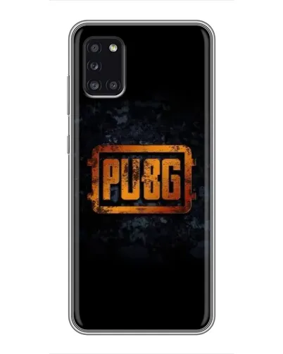 Чехол для Samsung Galaxy A31 (A315) с картинкой «PUBG — золотой логотип» Чехол для Samsung Galaxy A31 (A315) с картинкой «PUBG — золотой логотип»