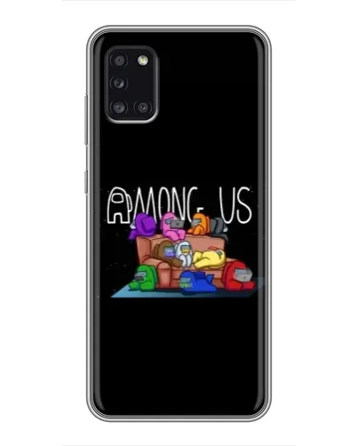 Чехол для Samsung Galaxy A31 (A315) с картинкой «Логотип Among Us» Чехол для Samsung Galaxy A31 (A315) с картинкой «Логотип Among Us»
