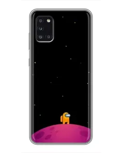 Чехол для Samsung Galaxy A31 (A315) с картинкой «Одинокий герой на планете»
