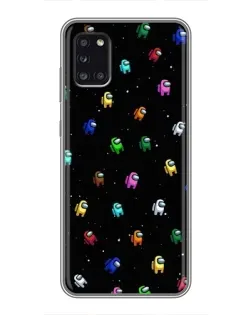 Чехол для Samsung Galaxy A31 (A315) с картинкой «Экипаж Among Us»