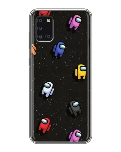 Чехол для Samsung Galaxy A31 (A315) с картинкой «Космический паттерн Among Us» Чехол для Samsung Galaxy A31 (A315) с картинкой «Космический паттерн Among Us»
