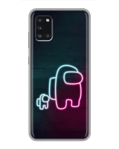 Чехол для Samsung Galaxy A31 (A315) с картинкой «Among Us неон-арт» Чехол для Samsung Galaxy A31 (A315) с картинкой «Among Us неон-арт»