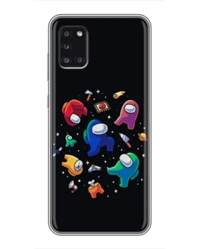 Чехол для Samsung Galaxy A31 (A315) с картинкой «Among Us космос» Чехол для Samsung Galaxy A31 (A315) с картинкой «Among Us космос»