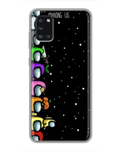 Чехол для Samsung Galaxy A31 (A315) с картинкой «Команда Among Us» Чехол для Samsung Galaxy A31 (A315) с картинкой «Команда Among Us»