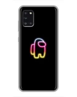 Чехол для Samsung Galaxy A31 (A315) с картинкой «Among Us градиент» Чехол для Samsung Galaxy A31 (A315) с картинкой «Among Us градиент»