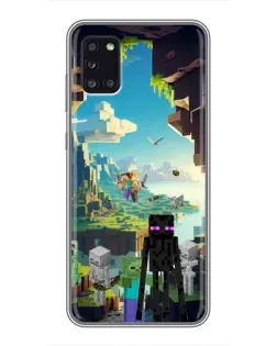 Чехол для Samsung Galaxy A31 (A315) с картинкой «Эндермен в лесу» Чехол для Samsung Galaxy A31 (A315) с картинкой «Эндермен в лесу»