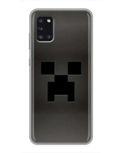 Чехол для Samsung Galaxy A31 (A315) с картинкой «Черный крипер градиент» Чехол для Samsung Galaxy A31 (A315) с картинкой «Черный крипер градиент»