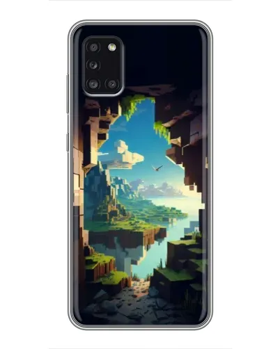 Чехол для Samsung Galaxy A31 (A315) с картинкой «Вид из пещеры» Чехол для Samsung Galaxy A31 (A315) с картинкой «Вид из пещеры»