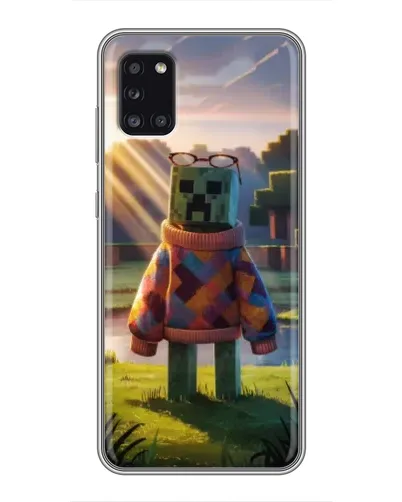 Чехол для Samsung Galaxy A31 (A315) с картинкой «Крипер в свитере» Чехол для Samsung Galaxy A31 (A315) с картинкой «Крипер в свитере»