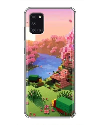 Чехол для Samsung Galaxy A31 (A315) с картинкой «Розовое дерево Minecraft» Чехол для Samsung Galaxy A31 (A315) с картинкой «Розовое дерево Minecraft»