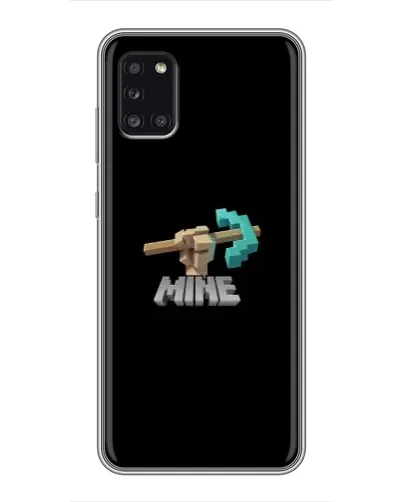 Чехол для Samsung Galaxy A31 (A315) с картинкой «Алмазная кирка» Чехол для Samsung Galaxy A31 (A315) с картинкой «Алмазная кирка»