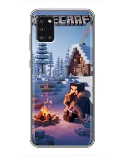 Чехол для Samsung Galaxy A31 (A315) с картинкой «Зимний Minecraft» Чехол для Samsung Galaxy A31 (A315) с картинкой «Зимний Minecraft»