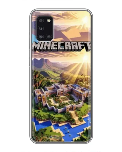 Чехол для Samsung Galaxy A31 (A315) с картинкой «Minecraft панорама» Чехол для Samsung Galaxy A31 (A315) с картинкой «Minecraft панорама»