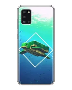 Чехол для Samsung Galaxy A31 (A315) с картинкой «Черепаха Minecraft» Чехол для Samsung Galaxy A31 (A315) с картинкой «Черепаха Minecraft»