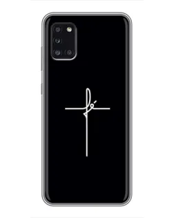 Чехол для Samsung Galaxy A31 (A315) с картинкой «Тонкий крест»